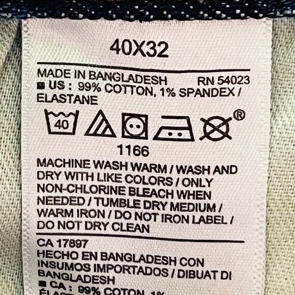 Old Navy Mens Jeans Size 40X32 Loose Fit Built In Flex New With Tags - Picture 9 of 9